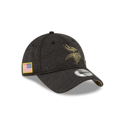 Minnesota Vikings Gorra | New Era NFL Salute To Service 9twenty Adjustable Cap Mexico - Negros